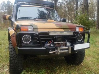 2017 Lada (ВАЗ) 2121 (4x4) I Рестайлинг, зелёный, 600000 рублей, вид 2