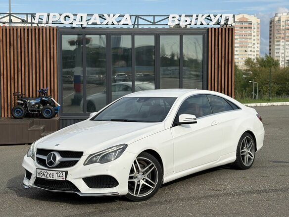 2014 Mercedes-Benz E-Класс 200 IV (W212, S212, C207) Рестайлинг, белый