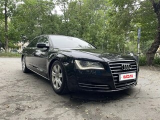2012 Audi A8 Long III (D4), чёрный, 1590000 рублей, вид 2