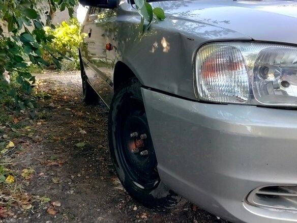 2008 Hyundai Accent ТагАЗ II, бежевый, 250000 рублей - вид 7