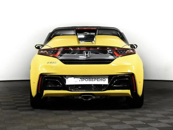 2016 Honda S660, жёлтый, 1149000 рублей - вид 5