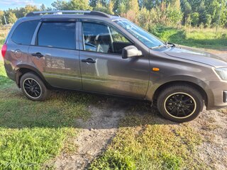2014 Lada (ВАЗ) Kalina II, коричневый, 520000 рублей, вид 2