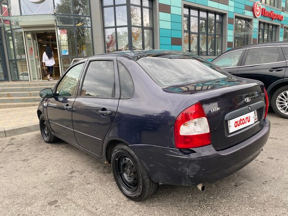 2007 Lada (ВАЗ) Kalina I, синий, 230000 рублей - вид 3