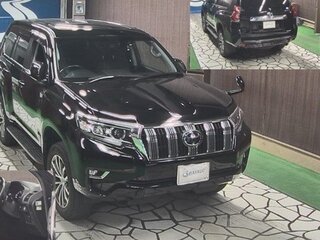 2019 Toyota Land Cruiser Prado 150 Series Рестайлинг 2, чёрный, 4950000 рублей, вид 2
