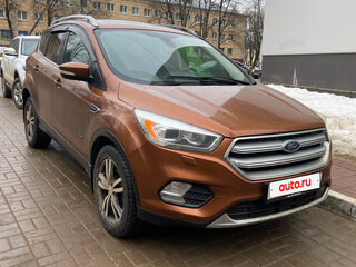 2017 Ford Kuga II Рестайлинг, коричневый, 1450000 рублей, вид 1