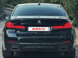 2022 BMW 5 серии 520i VII (G30/G31/G38) Рестайлинг, синий, 4550000 рублей, вид 2