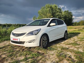 2016 Hyundai Solaris I Рестайлинг, белый, 1280000 рублей, вид 1