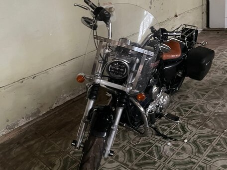 2014 Harley-Davidson Sportster 1200, чёрный, 850000 рублей, вид 3
