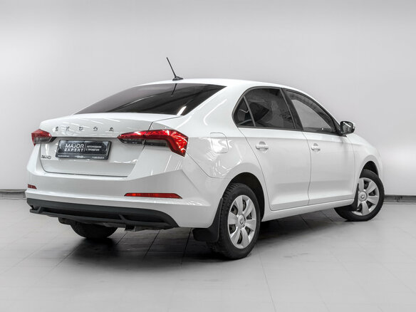 2021 Skoda Rapid II, белый - вид 4