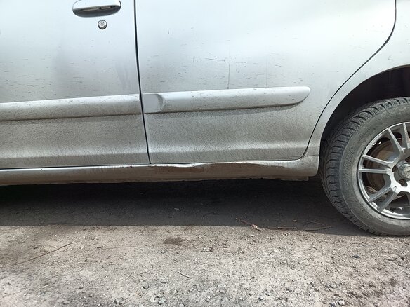 2003 Toyota FunCargo, серый, 370000 рублей - вид 12