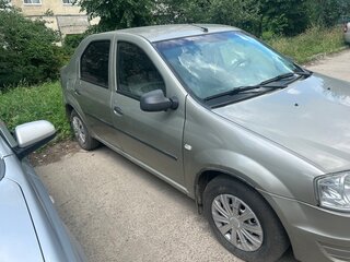 2011 Renault Logan I Рестайлинг, бежевый, 380000 рублей, вид 2
