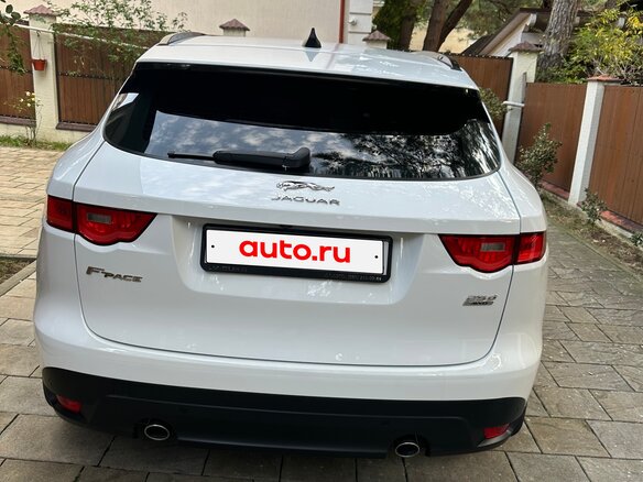 2020 Jaguar F-Pace I, белый, 3650000 рублей - вид 5