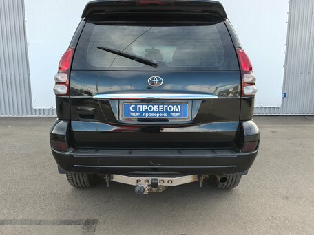 2007 Toyota Land Cruiser Prado 5-speed 120 Series Рестайлинг, чёрный, 1600000 рублей, вид 5