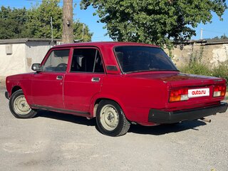 2007 Lada (ВАЗ) 2107, красный, 135000 рублей, вид 2