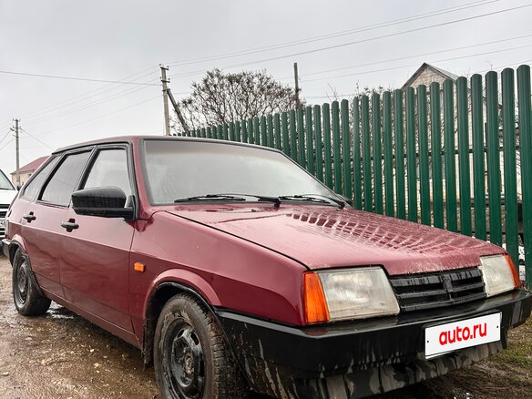 2000 Lada (ВАЗ) 2109, красный, 105000 рублей - вид 7