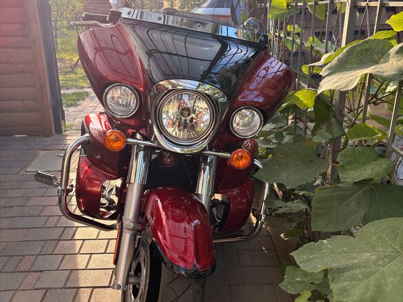 2009 Kawasaki VN1700 Vulcan, красный, 670000 рублей - вид 5