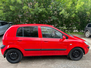 2008 Hyundai Getz I Рестайлинг, красный, 275000 рублей, вид 2