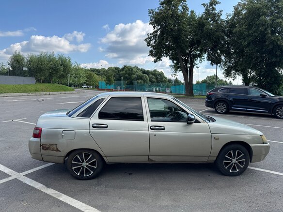 2006 Lada (ВАЗ) 2110, серебристый - вид 1