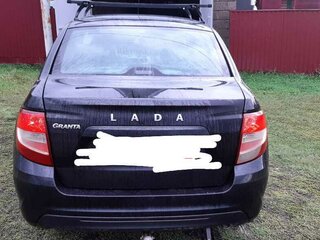 2019 Lada (ВАЗ) Granta I Рестайлинг, чёрный, 500000 рублей, вид 3