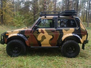 2017 Lada (ВАЗ) 2121 (4x4) I Рестайлинг, зелёный, 600000 рублей, вид 4