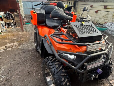 2025 Loncin Sumahao 400L, оранжевый, 380000 рублей, вид 4