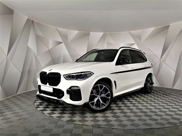 2021 BMW X5 40i IV (G05/G18), белый