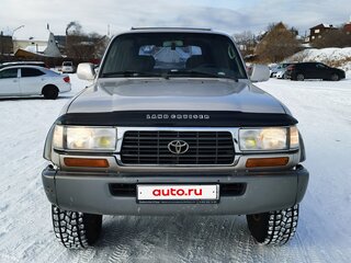 1997 Toyota Land Cruiser 80 Series Рестайлинг, серый, 4200000 рублей, вид 1