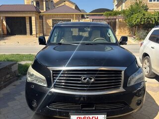 2010 Infiniti QX56 II, чёрный, 1200000 рублей, вид 3