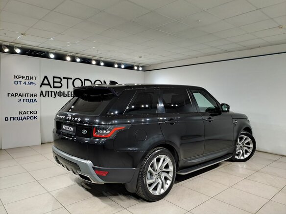 2019 Land Rover Range Rover Sport II Рестайлинг, чёрный - вид 2