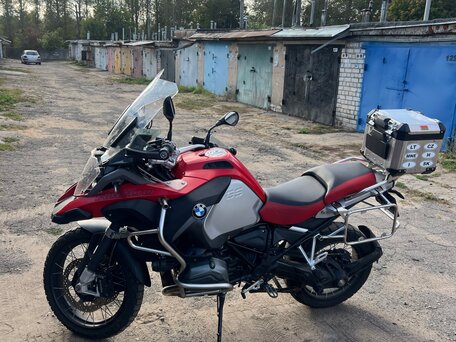 2016 BMW R 1200 GS Adventure, красный, 1200000 рублей, вид 1
