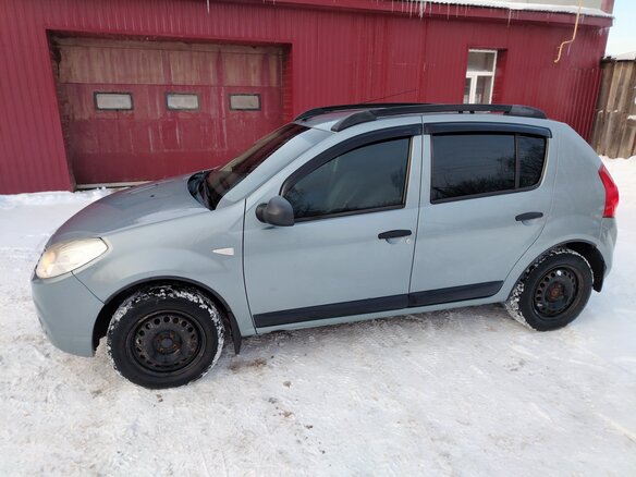 2011 Renault Sandero I, синий, 495000 рублей - вид 18