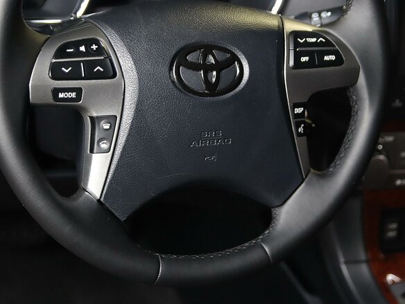2013 Toyota Highlander II (XU40) Рестайлинг, чёрный - вид 12