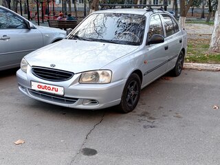 2005 Hyundai Accent ТагАЗ II, серебристый, 465000 рублей, вид 1