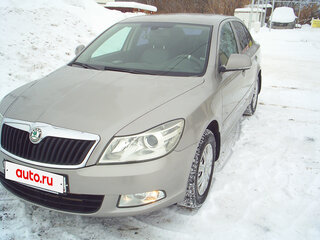 2012 Skoda Octavia II (A5) Рестайлинг, бежевый, 1050000 рублей, вид 1