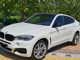 2015 BMW X6 30d II (F16), белый, 3399000 рублей, вид 2
