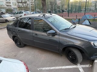 2020 Lada (ВАЗ) Granta I Рестайлинг, серый, 470000 рублей, вид 4