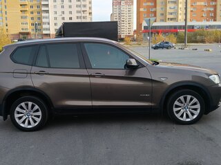 2014 BMW X3 20i xDrive II (F25) Рестайлинг, коричневый, 1860000 рублей, вид 3