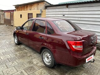 2012 Lada (ВАЗ) Granta I, красный, 290000 рублей, вид 4