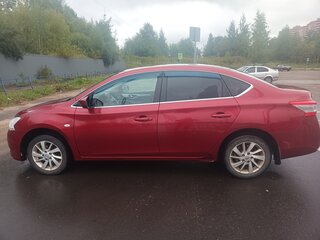 2014 Nissan Sentra VII (B17), красный, 600000 рублей, вид 3