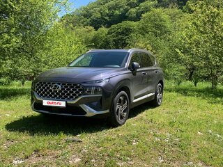 2021 Hyundai Santa Fe IV Рестайлинг, синий, 4850000 рублей, вид 1