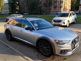 2019 Audi A6 allroad 45 TDI IV (C8), серый, 3650000 рублей, вид 5