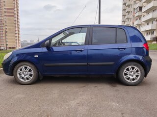 2005 Hyundai Getz I, синий, 630000 рублей, вид 4
