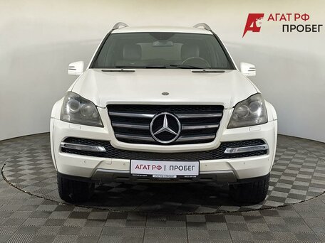 2012 Mercedes-Benz GL-Класс 350 I (X164) Рестайлинг, белый, 1930000 рублей, вид 2