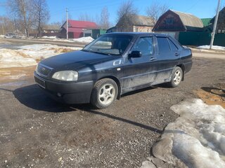 2006 Chery Amulet (A15) I, чёрный, 140000 рублей, вид 1