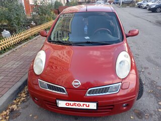 2007 Nissan Micra III (K12), красный, 470000 рублей, вид 1