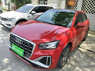 2022 Audi Q2 L 35 TFSI I Рестайлинг, красный, 1628000 рублей, вид 1