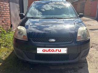 2007 Ford Fiesta Mk5, чёрный, 325000 рублей, вид 2