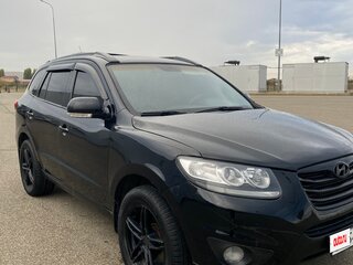 2011 Hyundai Santa Fe II Рестайлинг, чёрный, 980000 рублей, вид 3