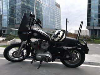 2009 Harley-Davidson Sportster 883, чёрный, 690000 рублей, вид 5