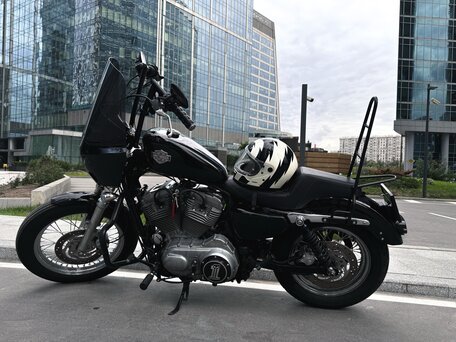 2009 Harley-Davidson Sportster 883, чёрный, 690000 рублей, вид 5